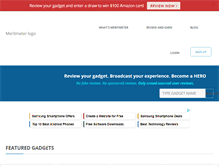 Tablet Screenshot of meritmeter.com